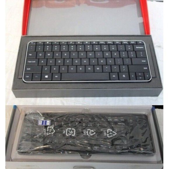 Microsoft Wedge Mobile Keyboard Bluetooth Wireless Cover Stand 1521 - Picture 3 of 7